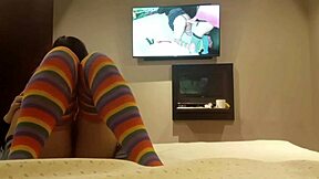 friend dresses as woman and fucks brunette latina big ass