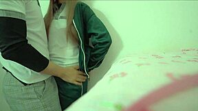 Big Ass Student Convinced For Rough Oral And Uniform Creampie