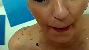 Milf Sandra Swallows Cum After Deepthroat Facefuck