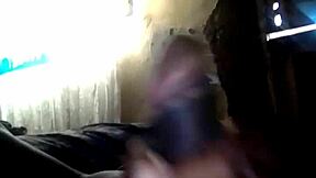 MZANSI TEEN JERKING HUGE COCK ON HOMEMADE VIDEO