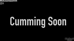 Blonde big tits babe bends over for creampie doggystyle in photoshoot roleplay