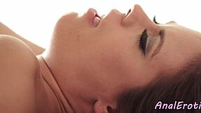 eurobabe butt fucked bent over pussy pounded