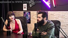 Lady Snow and Lord Kenobi's hottest sensual cast moments, sheer red lingerie domination!