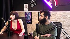 Lady Snow and Lord Kenobi's hottest sensual cast moments, sheer red lingerie domination!