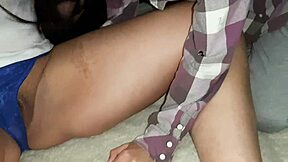 she tickled my clit with her tongue and i moaned loudly until i cum