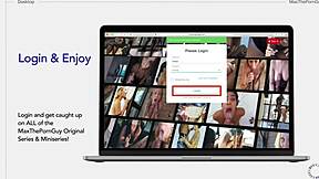 предизвикателната Фрея дразни с крака и путка в POV