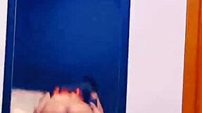 Πρώτη φορά doggystyle με λατίνα φιλενάδα, χύσιμο μέσα στην σφιχτή μούλα της