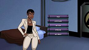 Questa hentai DC Comics con Rose piegata in intenso doggystyle