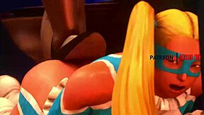 3D पॉर्न में फर्स्ट क्लास रंडी सिडक्टिव डांस कर रही