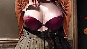 Hentai gameplay cu waifu Ashley din Resident Evil 4 POV creampie