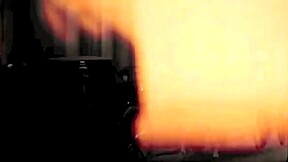 Vintage tumma lyhty interracial tabu retro-Lontoossa