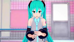 Хацунэ Мику POV Узкая Киска Так Хорошо Чувствуется