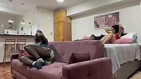 Så du meg knulle Fernanda i hemmelighet?