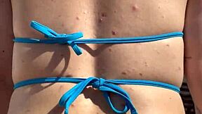 Siamo andati sulla terrazza sul tetto per stendere lenzuola, ma abbiamo finito per scopare selvaggiamente