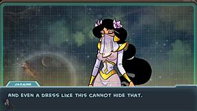 Akaburs Star Channel 34 Osa 15: Jasminen hääpuku anime-tyylissä