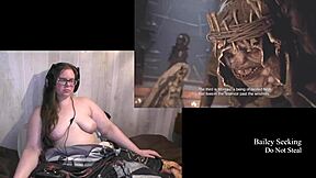 Nahá hra Resident Evil Village s fetišom na tučné Part 6