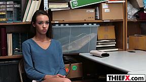 처벌 받아들이면 하드코어 차고 블로우잡으로 도와줄게!