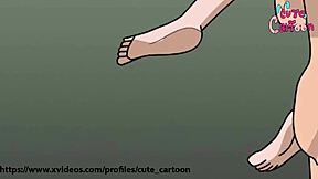 Boruto ja Hanabi tutkivat maailmaansa tässä anime-sarjassa