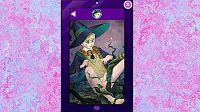 Magisk bus med den här trollkarlens kuk i anime hentai stil!