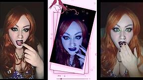 Tease CEI con Dea Lana che cavalca e istruzioni per sega