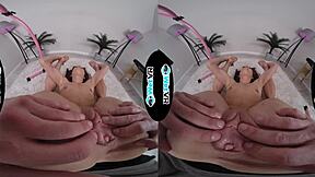 मैं सोफिया सल्ट्री इस वीआर पॉर्न में पूरी तरह स्ट्रेच्ड हो रही हूं, यह इतना एक्सट्रीम और फ्लेक्सिबल है