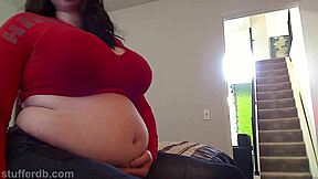 Azismiss Latina Milf Stuffs Huge Belly and Big Ass