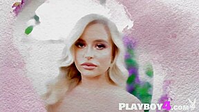 甘い巨尻の若い女18+ジャッキーがピクニックで全裸になる