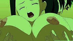 Momo från My Hero Academia får grov hardcore sex i anime-parodi