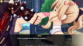 哟，现在看看这个原神杰恩的色情合集！