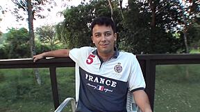 عربدة جامحة مع إليسا سانشيز! مؤخرات جميلة في العمل!