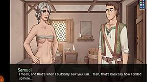 Грязная фантазия хентай игра с дикими сиськами