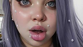 Hentai'de 100 AI Yüz Dölmesiyle Yüz Boyama Sanatını Seviyorum