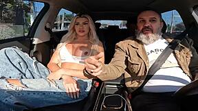 Jag plockade upp den fantastiska trans latinan Isabella Salvatore för en bareback-åk med smutsig prat