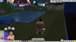 Adakah sim straight akhirnya tunduk pada godaan gay dalam kartun ni?