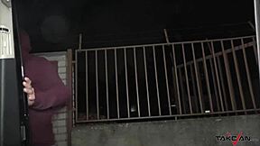 Takevan julefest orgie i kjørevogn full av knullende folk og Mea Melone