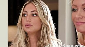 Ingatlanos milf ex barátnő Kayley Gunner és Serene Siren újrakezdeni 69-cel