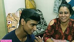 Indijska bhabhi deli fanta z milf za umazano trojčkovsko akcijo