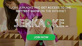 Jerkaoke hviezda Payton Preslee berie tvrdý kokot doggy