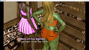 Gioco 3d intrigante con mostro che scopa nell'isola dei sogni