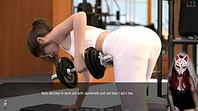 Kate i het cosplay ute offentlig