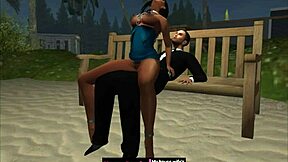 Näitkö sen kuuman seksin rantamökeillä?