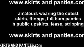 Chcesz zobaczyć moje majtki, jak sprzątam?