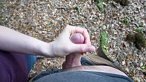 Wow! Onani Orang Asing Dalam di Hutan!