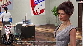 Lady boss suger på parkeringsplads 😏