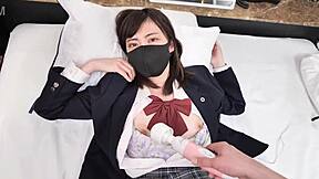 下品な日本人女神、無修正アクションで支配