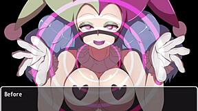 ヒーローが支配され、ヴィランエスたちが巨根を弄ぶ。ヴィランエス・クエスト展開！