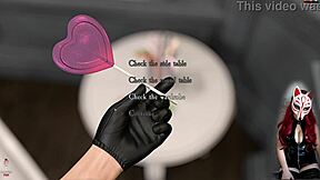 Shadows Ep 7 - Shemale MILF daje surową ręczną robotę w grze