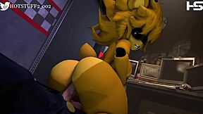 FNAF合集暗示狂野动画游戏动作