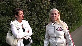 Tina og Jurgen laver casting med mundarbejde og sprøjt