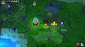 色情Minecraft parody：Creeper女孩和Piglette提供史诗级深喉口交在Hentai游戏！